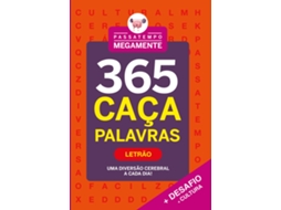 Livro Passatempo Megamente 365 Caça-palavras - Letrão De On Line Editora (português Do Brasil)