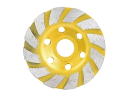 Rueda De Esmeril De Diamante En Copa 100mm/4in Para Pulir Piedra Concreto Cerámica Herramienta De Esmerilado