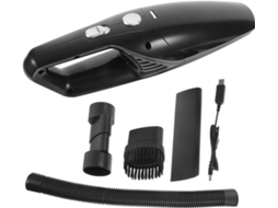 Aspirador De Pó Automotivo Sem Fio 12v, Abs Preto, Para Limpeza A Seco E Úmido