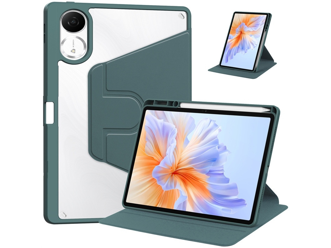 Capa Protetora Para Tablet Redmi Pad 2 11 Polegadas 2025, Compartimento Para Caneta Verde - Elysve