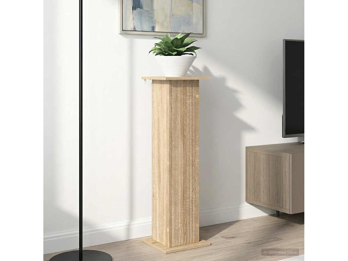 Vidaxl Suporte Para Plantas 2 Unid. Carvalho Sonoma