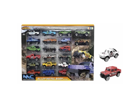 Pack 20 Mini-autocarros todo-o-terreno