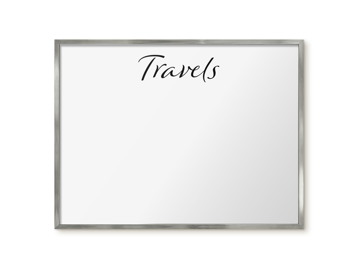 Magnetic Board Travels For The Living Room Espelharte (80x60 Cm)