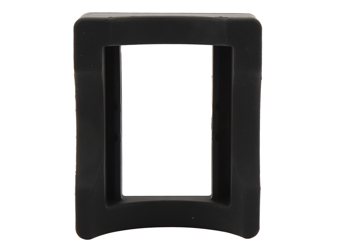 Suporte de Copo Silicone Anti derrame com Slot Preto