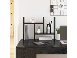 Vidaxl Organizador De Mesa Carvalho Preto 50 X 15,5 X 35,5 Cm