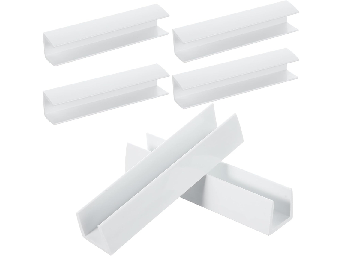 Conjunto De 6 Peças Reforço Para Portão Pvc, Para Uso Interno Fácil De Instalar E Usar Em Cercas