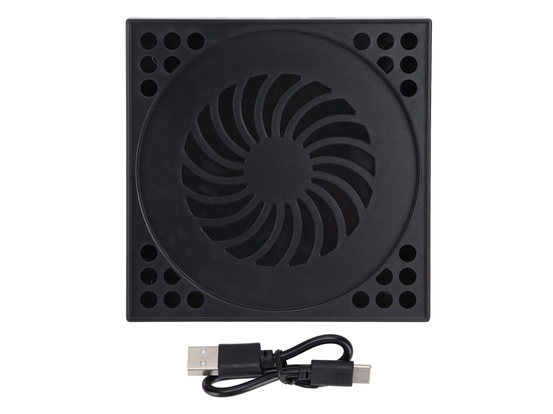 Syxsx‑669 Cooler Usb Externo Profissional Com Hub Usb De 3 Portas Para Base Host Da Série X S Brilvibera