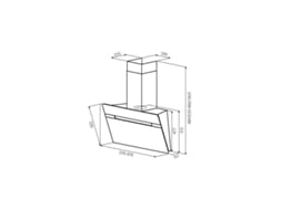 Exaustor TURBOAIR PRF0107821B (70 cm - Branco)