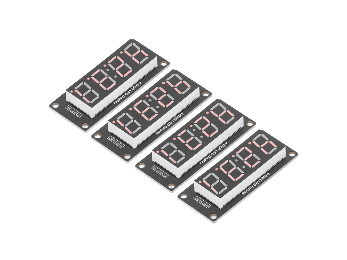 Módulo Display Led Tubo Digital 4 Dígitos Tm1637