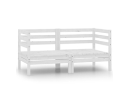Corner Sofa, Corner Sofas Vidaxl Branco Madeira De Pinho (n/a)