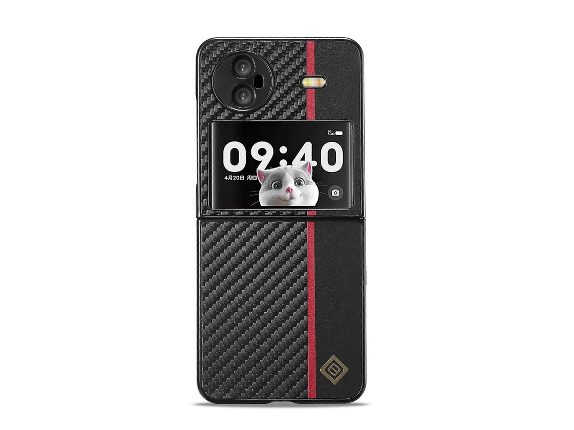 Capa De Celular 3 Em 1 À Prova De Choque Com Textura De Fibra De Carbono Lc.imeeke