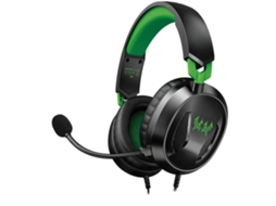 Fone de ouvido gamer over ear com fio, microfone omnidirecional, espuma de memória EOOCOO