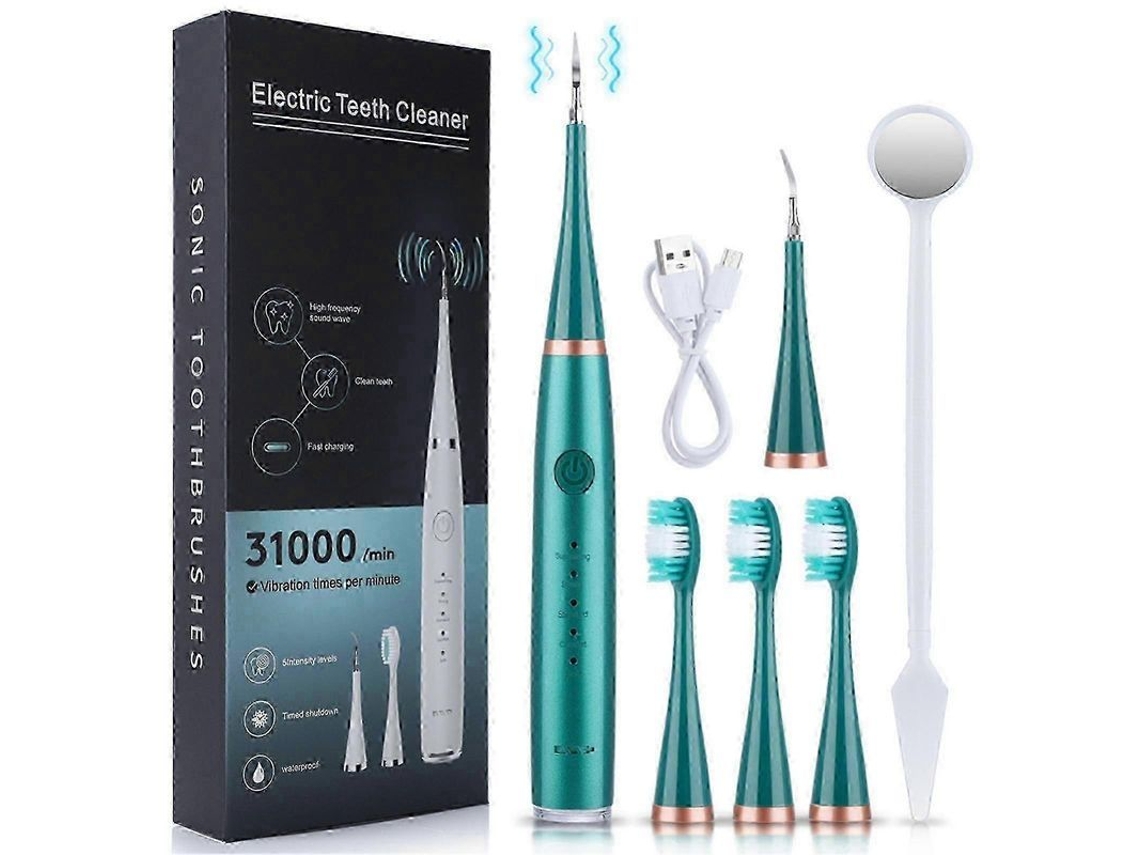 Removedor de placa dental ultrassônico potente com 5 modos - Avarícia Limpador de dentes elétrico