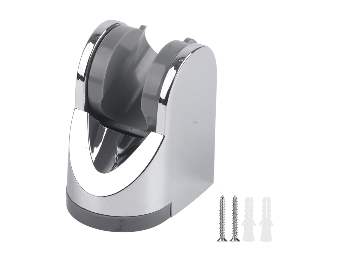 Suporte para Chuveiro Ajustável Rotativo Parede Abs Banheiro Acessório de Banheiro