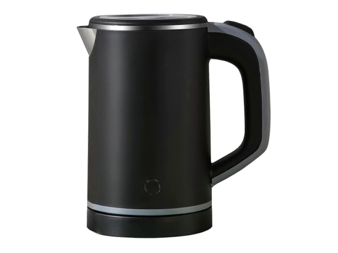 Chaleira elétrica Slowmoose 0,8 L com desligamento automático e proteção contra fervura a seco, sem BPA, para chá e café, preta