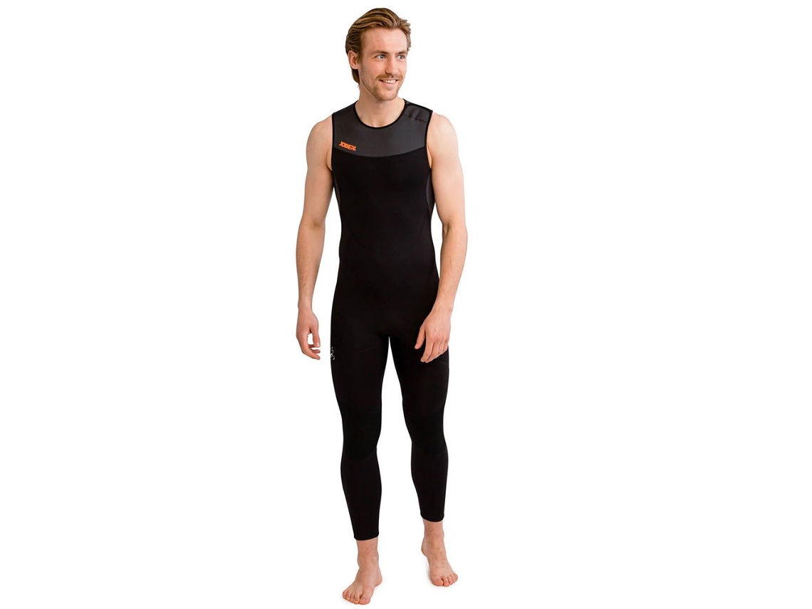 Terno de Neoprene Sem Mangas Toronto 2 Mm Preto Sjobe