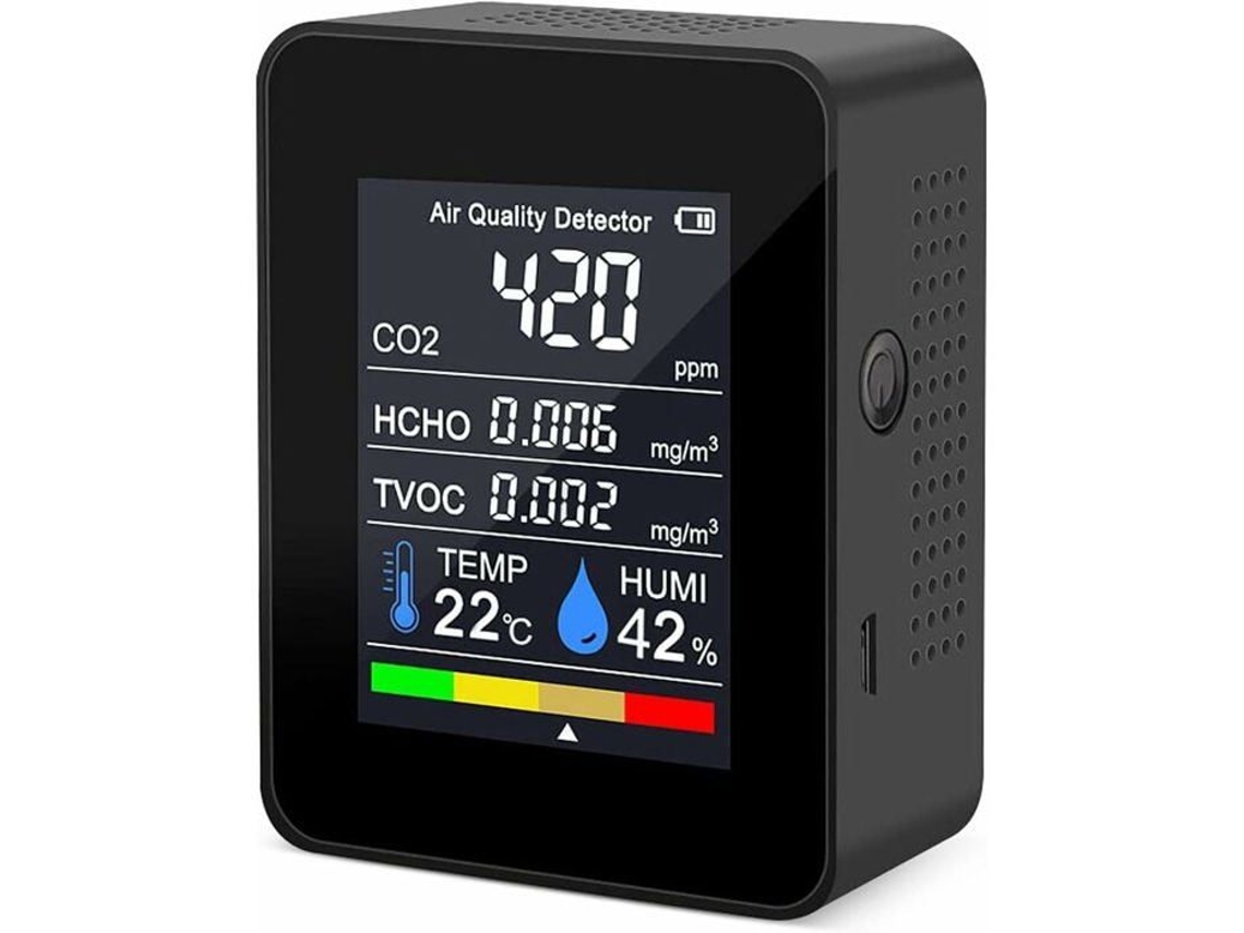 Medidor De Qualidade Do Ar Para Co2, Temperatura, Umidade