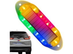 Alarme Solar Para Carro, Luz De Segurança Intermitente Para Carro