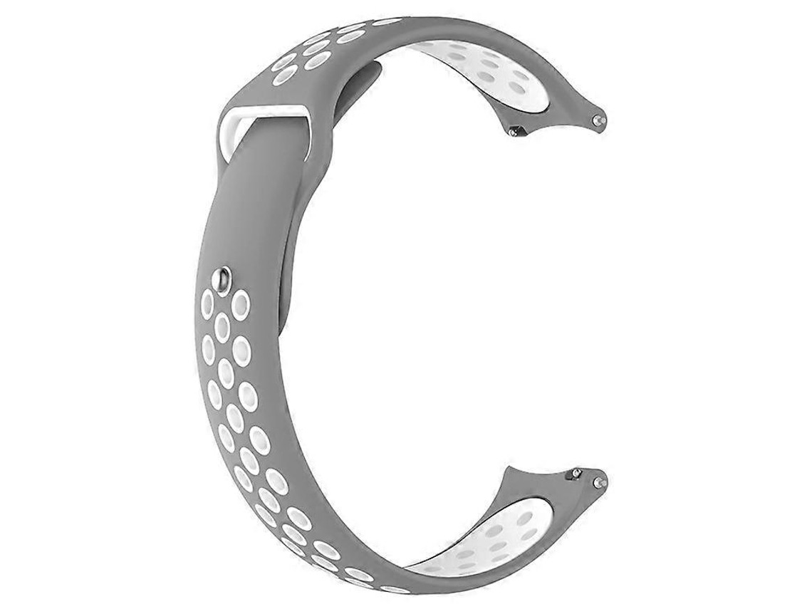 Pulseira De Silicone Com Fivela Reversa Para Xiaomi Haylou Solar / Ls05 (rosa + Verde-azulado)