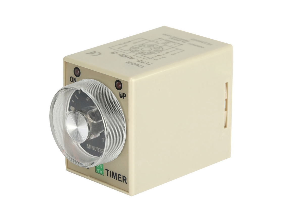 Relé Timer Laxiscreed 24v Dc Com Atraso De 10 Minutos Para Funcionamento Automático