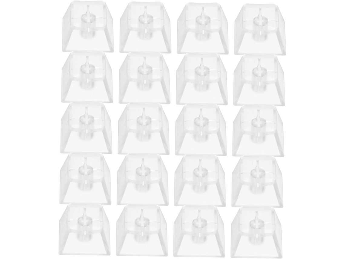 Conjunto De 20 Teclas Para Teclado Mecânico Gamer, Teclas Transparentes. Gokoco