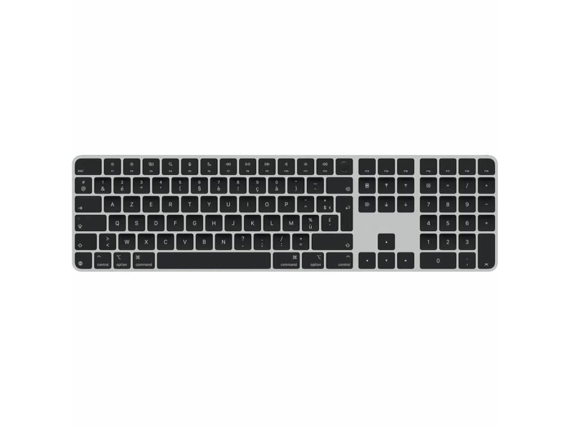 Teclado APPLE MXK83F/A (Preto - AZERTY)