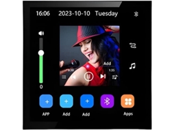 Home Theater com Tela Sensível Ao Toque de 4 Polegadas, Android 10, Wi fi e Bluetooth Eshare. SFUSHOS