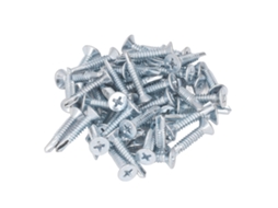 Laxiscreed Parafusos De Aço Galvanizado Para Reparações, Pack De 50 Unidades De Alta Resistência