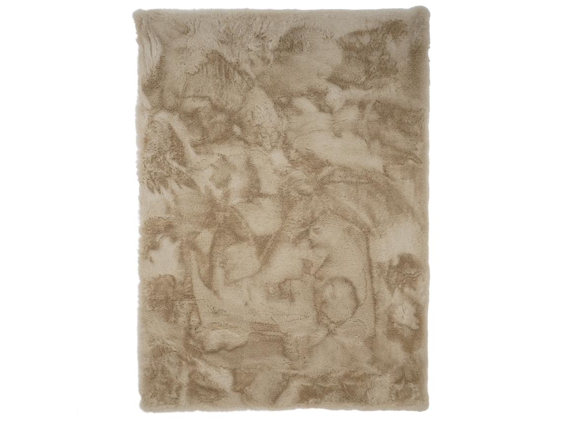 Consilio Concept Tapete De Pele Sintética Heaven Super Soft 120x170 Cm Bege