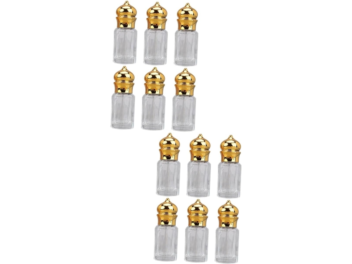 De 2 Frascos Roll-on Para Óleos Essenciais, Frasco Spray Recarregável, Frasco Pequeno.