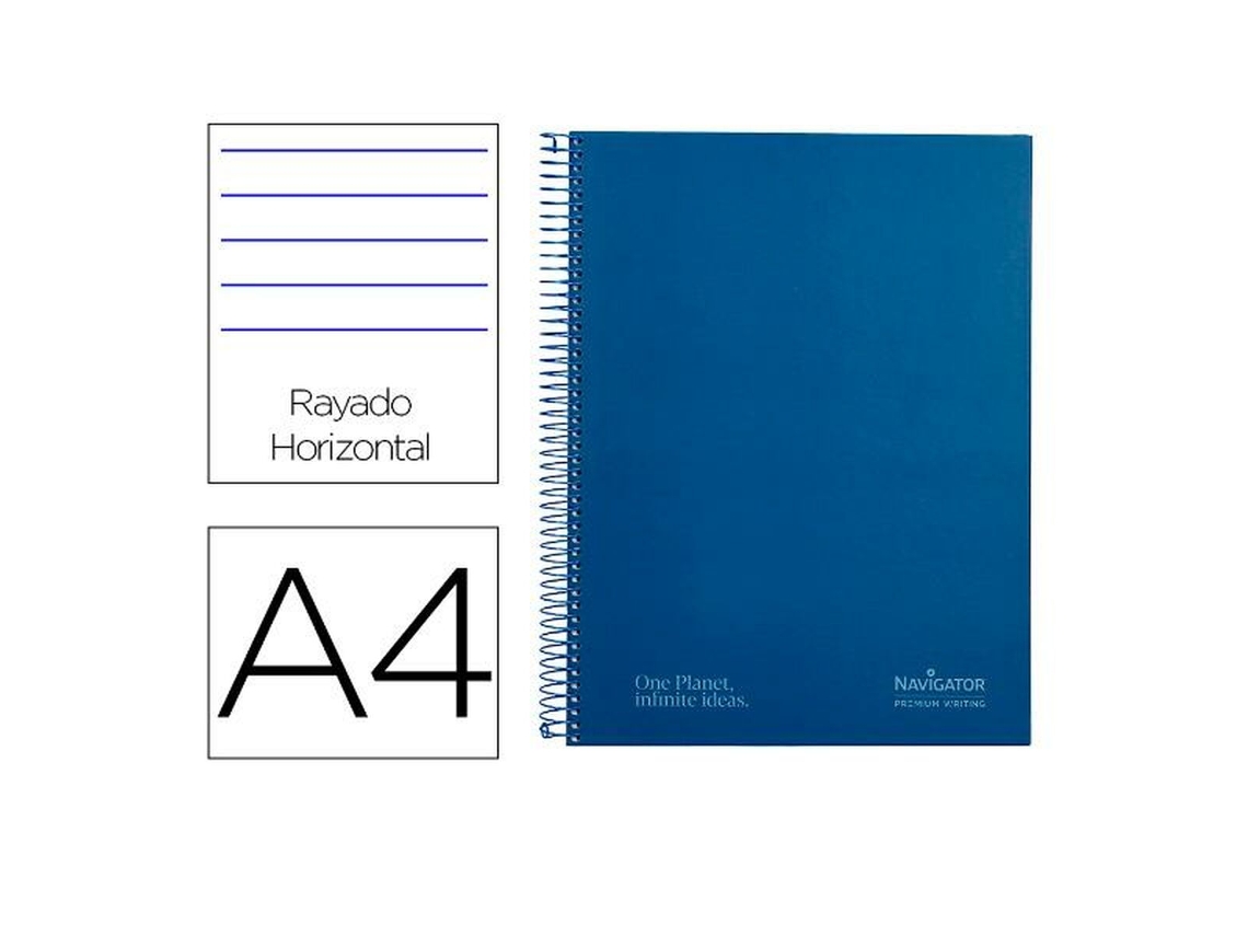 Caderno NAVIGATOR NA43 A4 80 Folhas