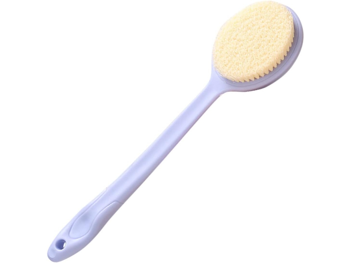 Escova De Banho Ergonômica Healeved Para O Corpo, Acessório De Chuveiro Com Cabo Longo, Escova Esfoliante Para As Costas