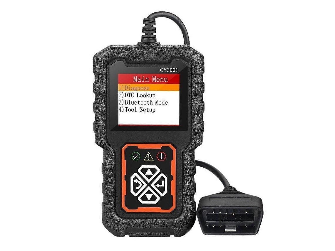 Scanner De Diagnóstico Obd 2 Para Detecção De Falhas Em Automóveis Com Tela Colorida Cy3001