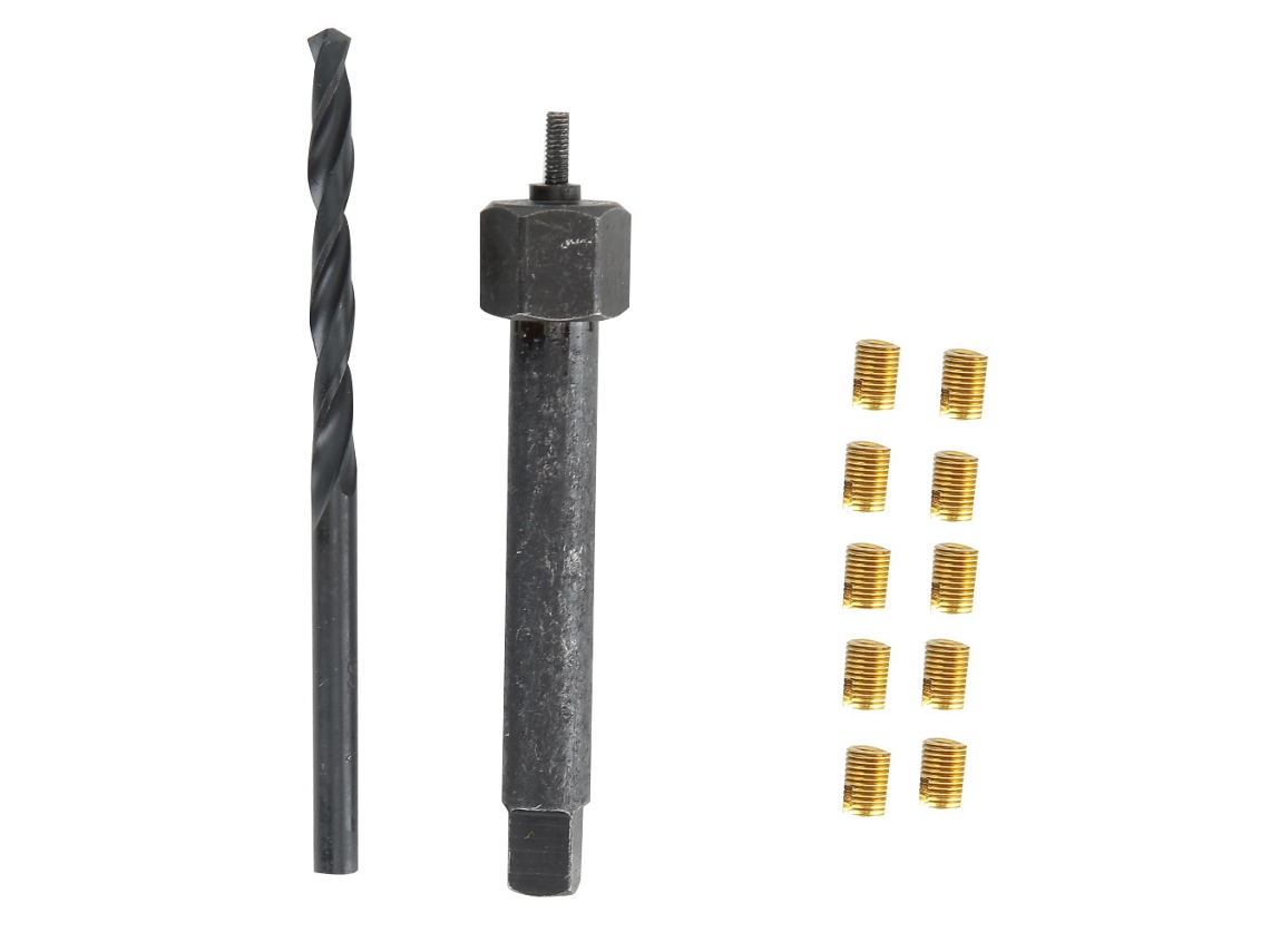 Kit De Reparação De Rosca M2.5x0.45 Com Inserto Auto-roscante E Ferramentas De Instalação Laxiscreed