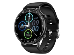 Smartwatch feminino com chamadas Bluetooth, rastreamento esportivo, monitoramento de saúde e contador de passes Bestvite (preto)