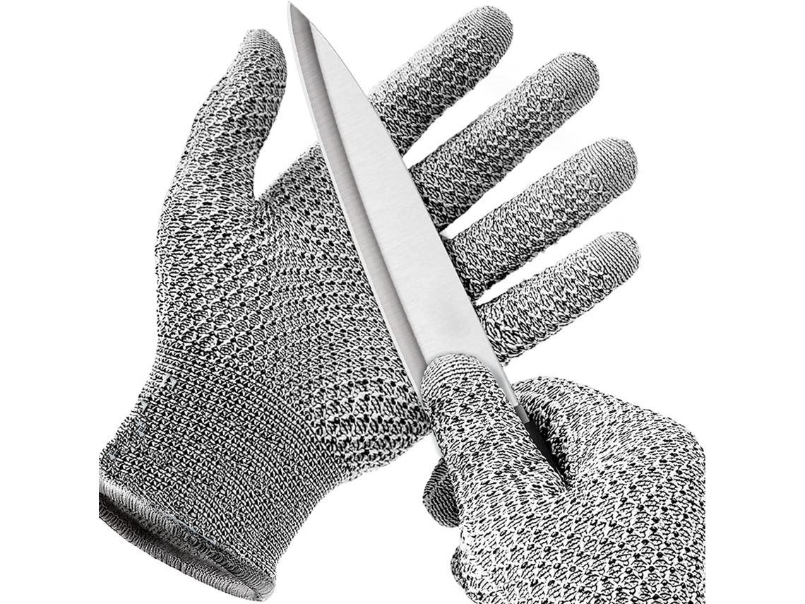 Luvas Resistentes Ao Corte , Próprias Para Cortar E Descascar Peixes Na Cozinha, Tamanho P Hexinyigjly