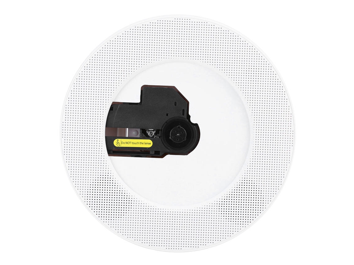 Aetheria reprodutor de Cd Montável na Parede com Bluetooth Controle Remoto Usb Fm Aux Alto falante Home Audio