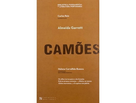 Livro Camões de Almeida Garret de Helena Carvalhal Buescu (Português - 2019)