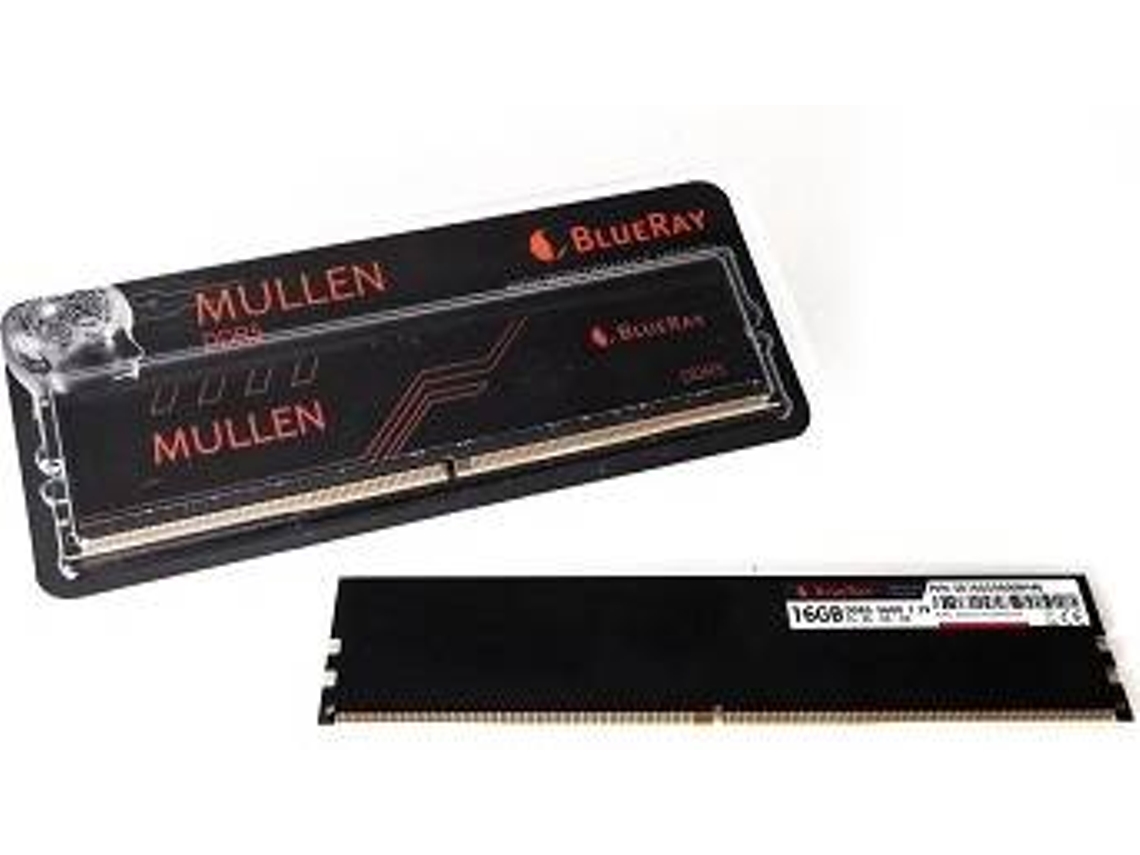 Memória RAM  BLUERAY (1 x 16 GB - DDR5  - 5600 MHz - CL46 - Preto)