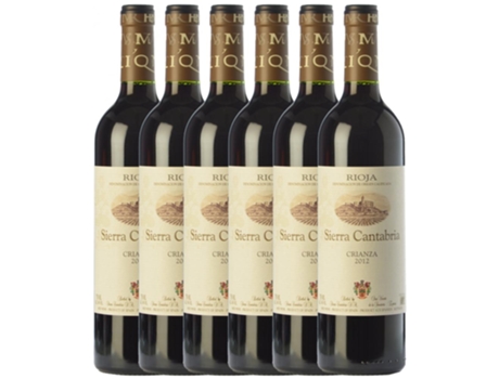 Vinho SIERRA CANTABRIA Sierra Cantabria Rioja Crianza (0.75 L - 6 unidades)
