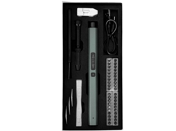 Chave de Fendas Elétrica Kit 49 Pontas de Precisão Verde AVIZAR