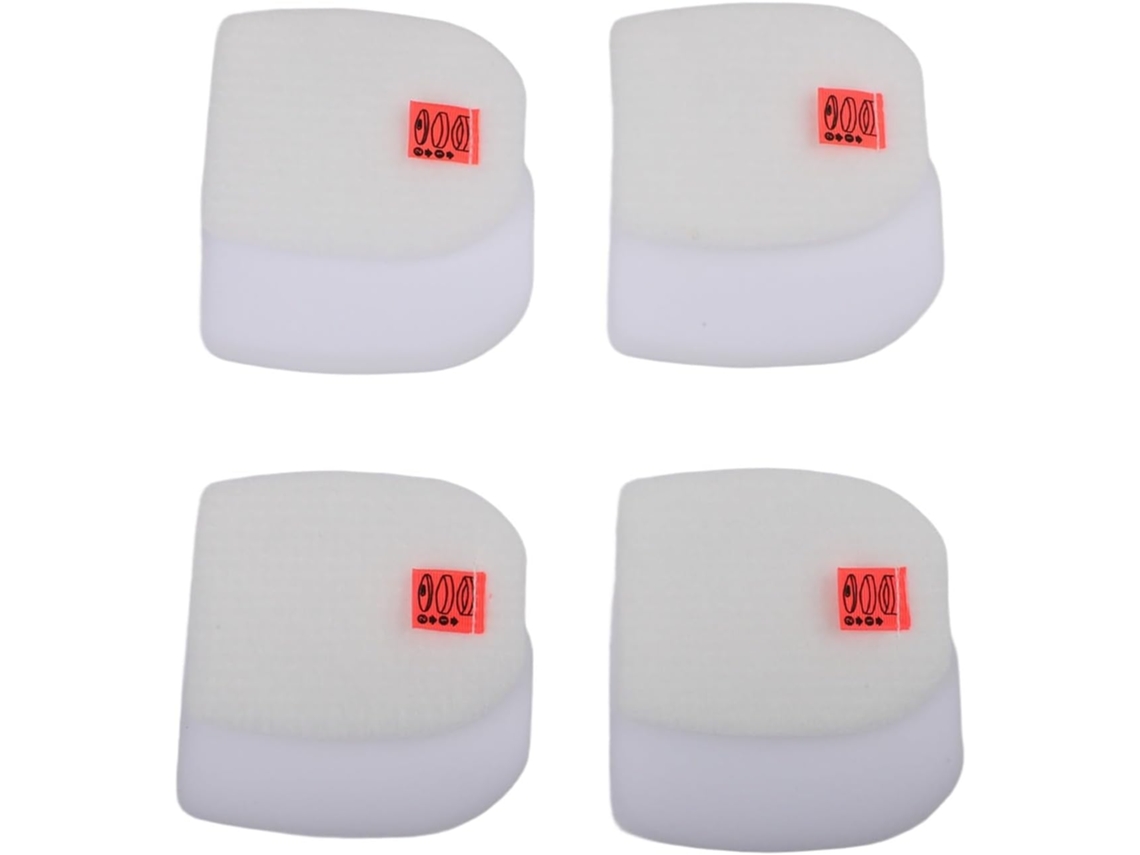 Pacote Com 4 Filtros De Espuma E Feltro Para Aspiradores Pó Ix140,