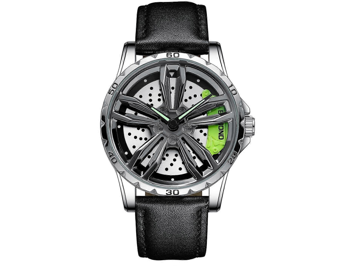 Binbond D001 Hengrongshen 3D Roda Oca Giratória Relógio de Motocicleta
