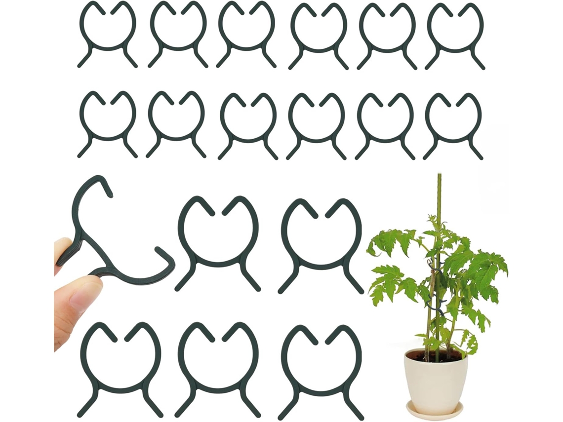 200 Clipes Plantas Suporte, para Tomate, Vegetais, Frutas, Pepinos ZYBLSSBB