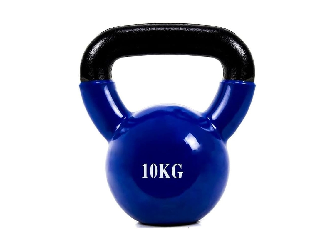 Haltere Kettlebell de ferro revestido de vinil Coshano 10 kg