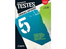 Livro Preparar os Testes - Ciências Naturais - 5º Ano de Areal Editores (Português)