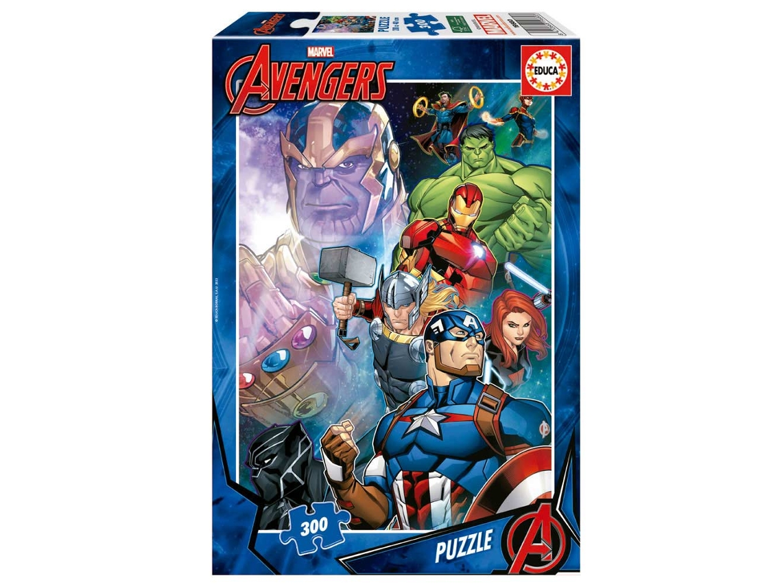 Puzzle EDUCA 300 Peças Marvel Avengers 19680