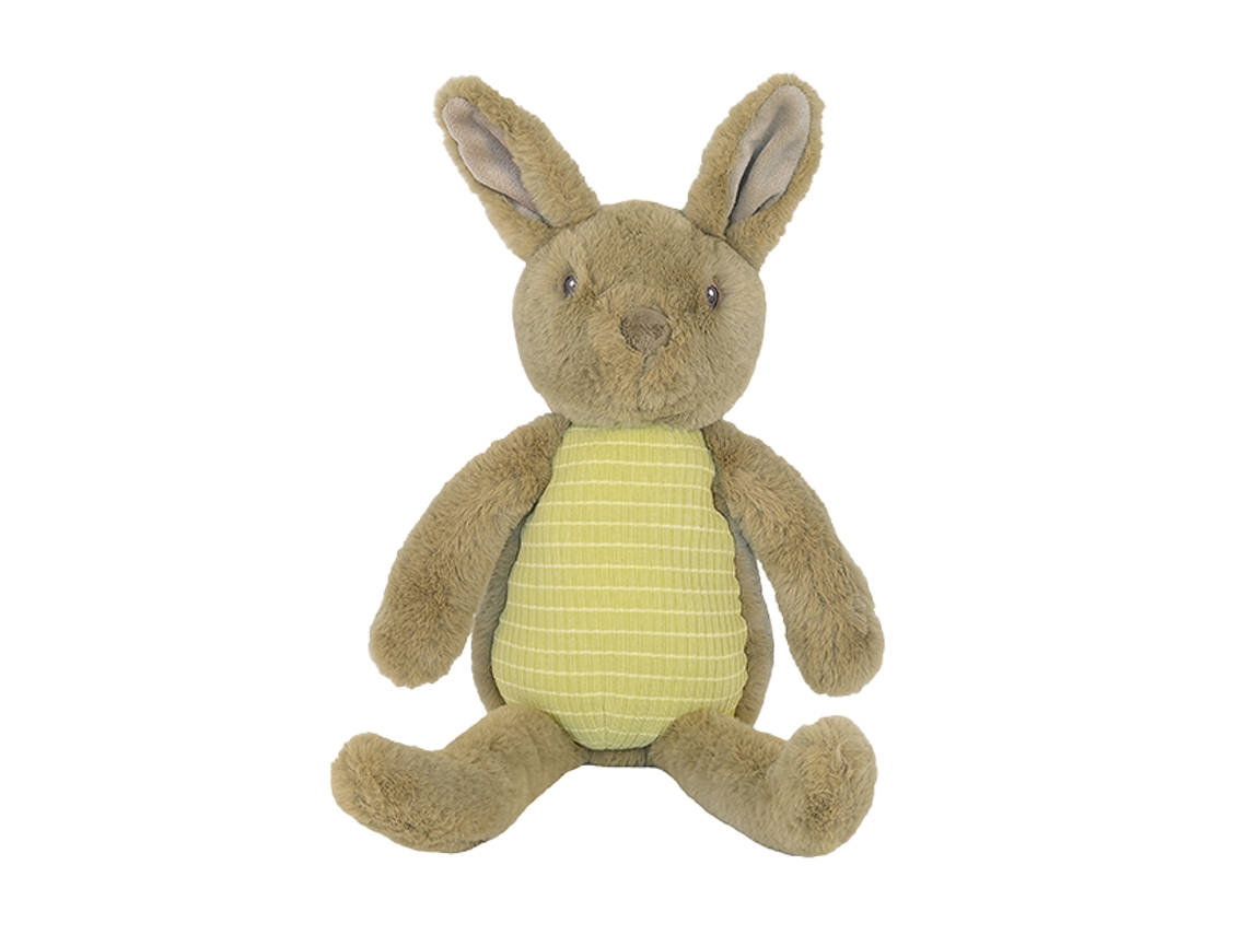 Coelho De Pelúcia Happy Horse Herbi 38cm Verde Brinquedo De Pelúcia
