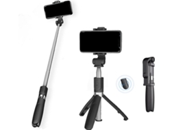 Bastão De Selfie 3 Em 1 Com Controle Remoto Bluetooth - Tripé Para Bastão De Selfie - Bastão De Selfie Universal