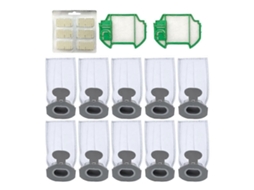 Para Aspirador De Pó Sem Fio Kobold Vk7 Fp7 10 Sacos Pó, 2 Pré Filtros, 1 Tablete/bastão Fragrância. Tuotuo